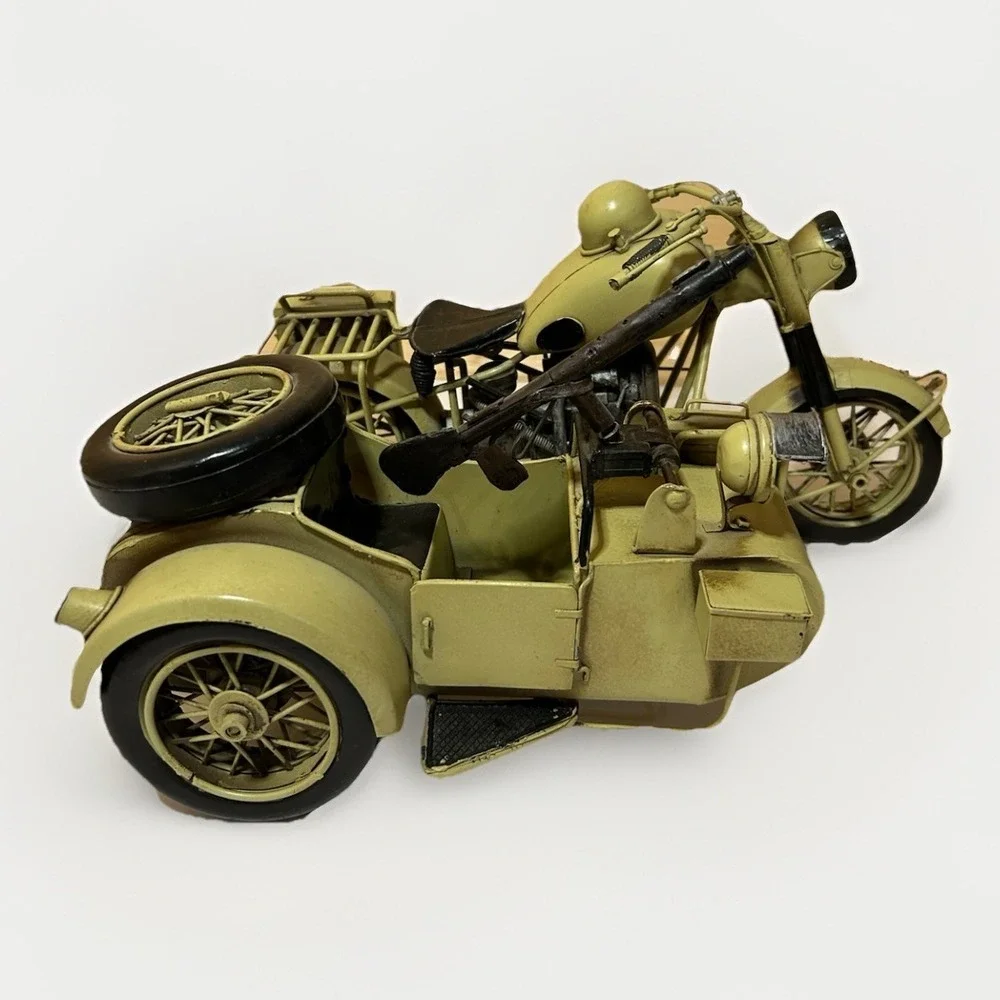 1/6 Metal WWII BMW 71 ONE SEATER Motorcycle with Sidecar EXTREMELY RARE!
